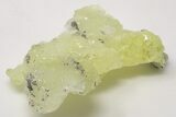 Lemon-Yellow Brucite - Balochistan, Pakistan #198558-1